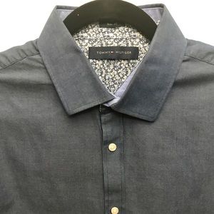 Tommy Hilfiger Slim Fit Dress Shirt 16 34-35